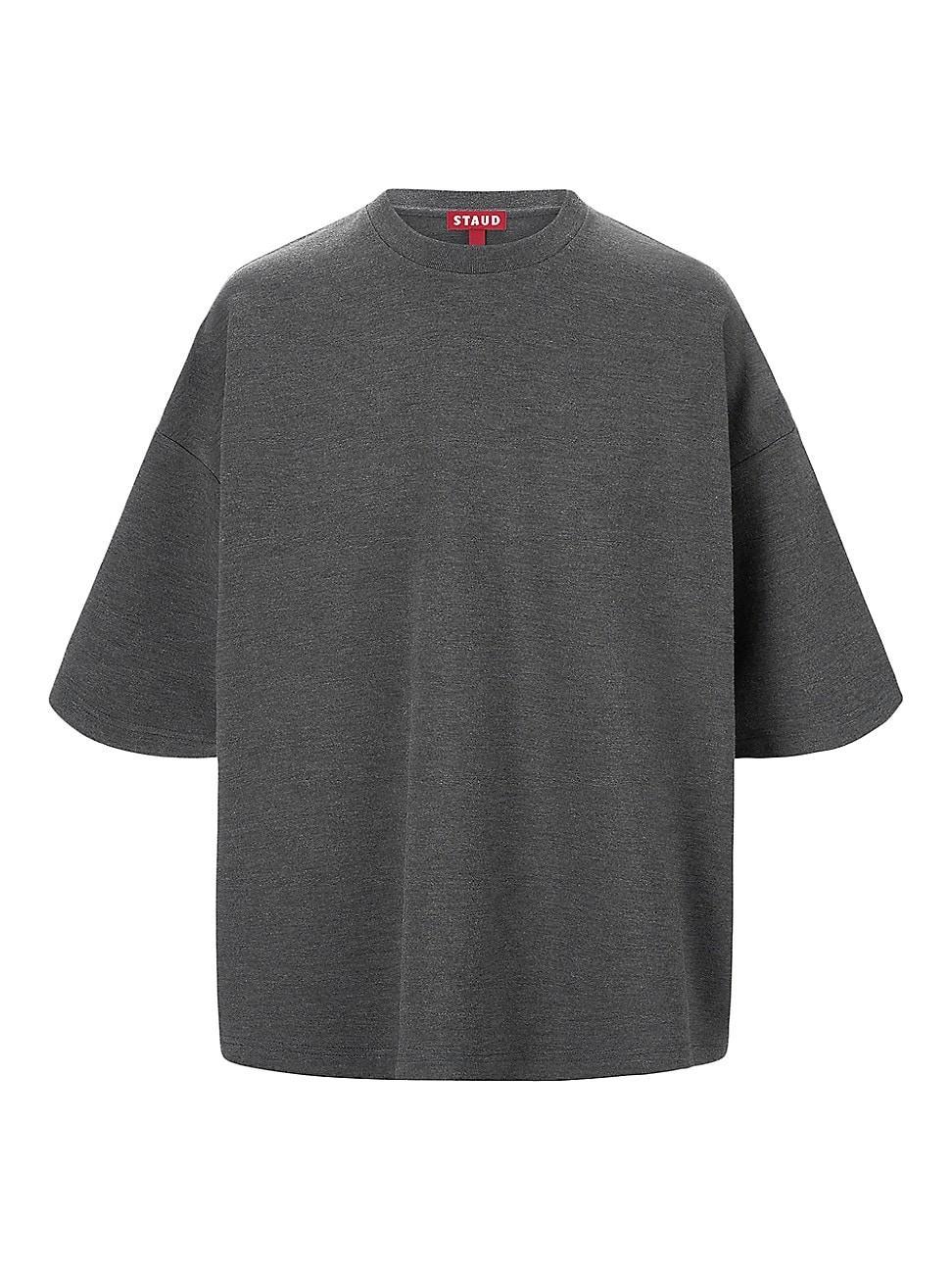 Womens Capsule Knit Crewneck T-Shirt Product Image