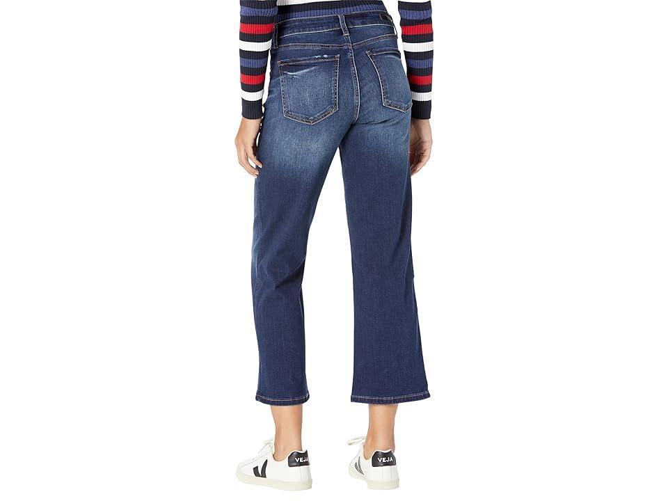 KUT from the Kloth Charlotte High-Rise Fab AB Culottes in Resolved (Resolved) Women's Jeans Product Image