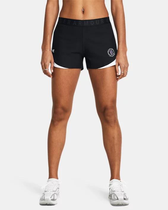 Womens UA Play Up Collegiate Shorts Product Image