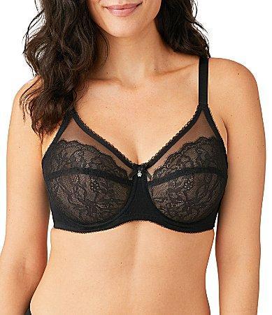 Wacoal Retro Chic Full Figure Underwire Lace Bra Product Image