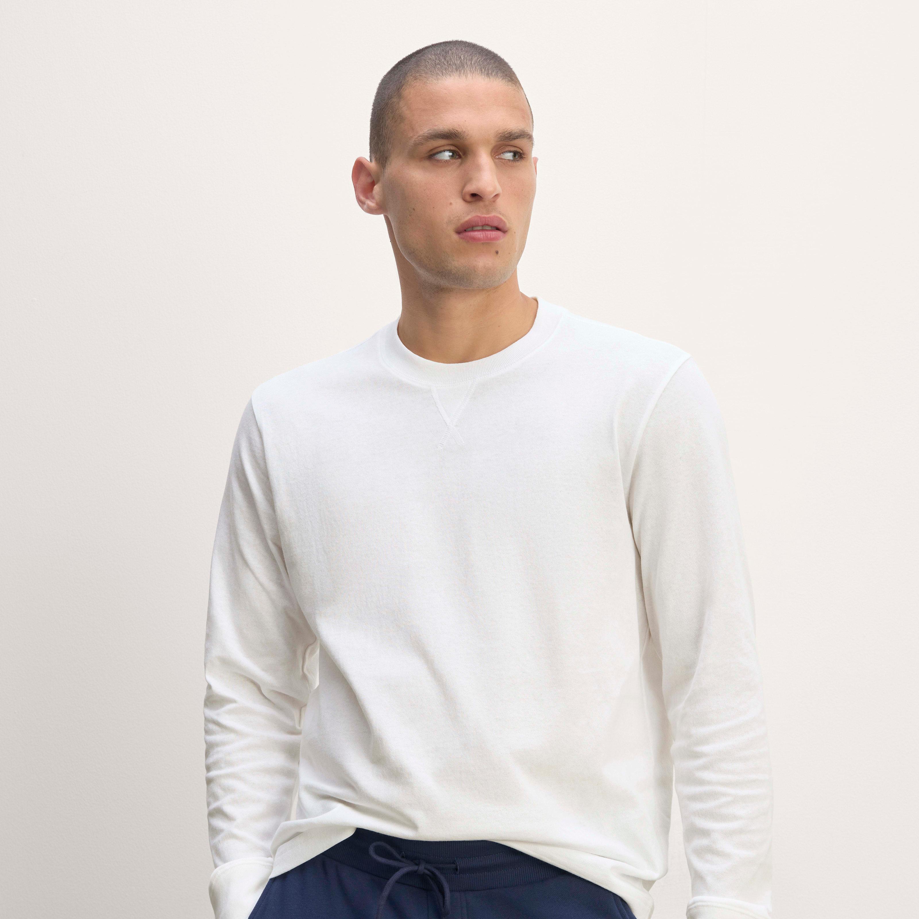 Mens Premium-Weight Relaxed Crew T-Shirt by Everlane Product Image