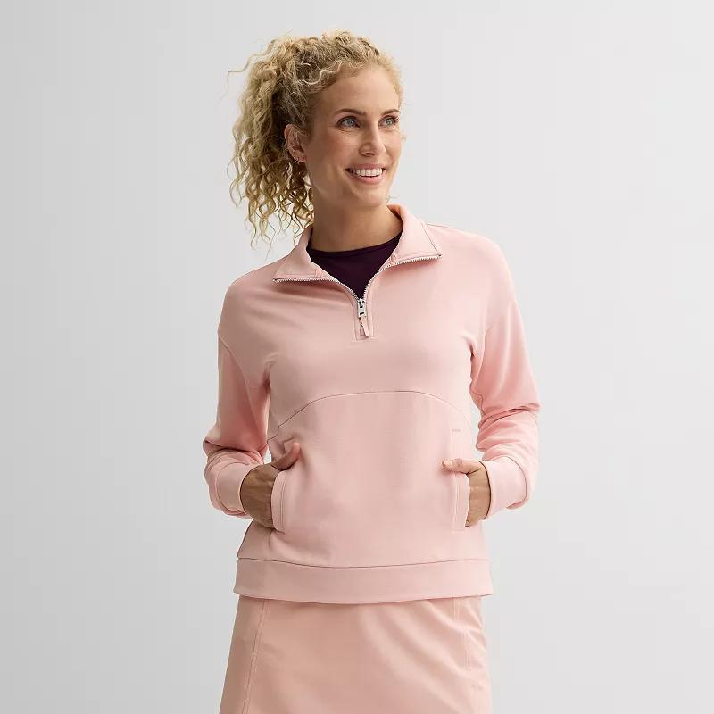 Womens Tek Gear Ottoman 1/4-Zip Pullover Product Image