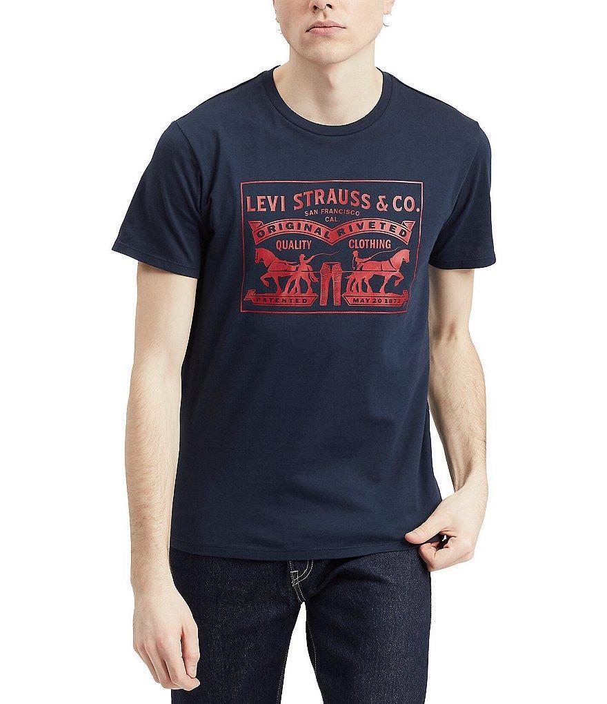 Levi's® 2-Horse Graphic Short-Sleeve T-Shirt Product Image