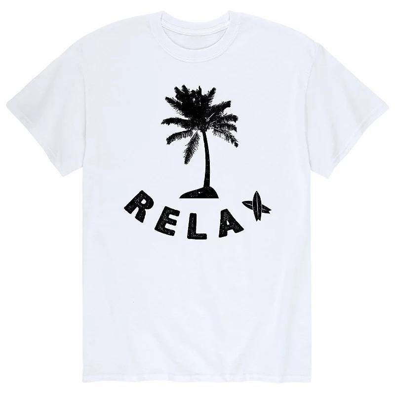 Mens Relax Palm Tree Tee Product Image