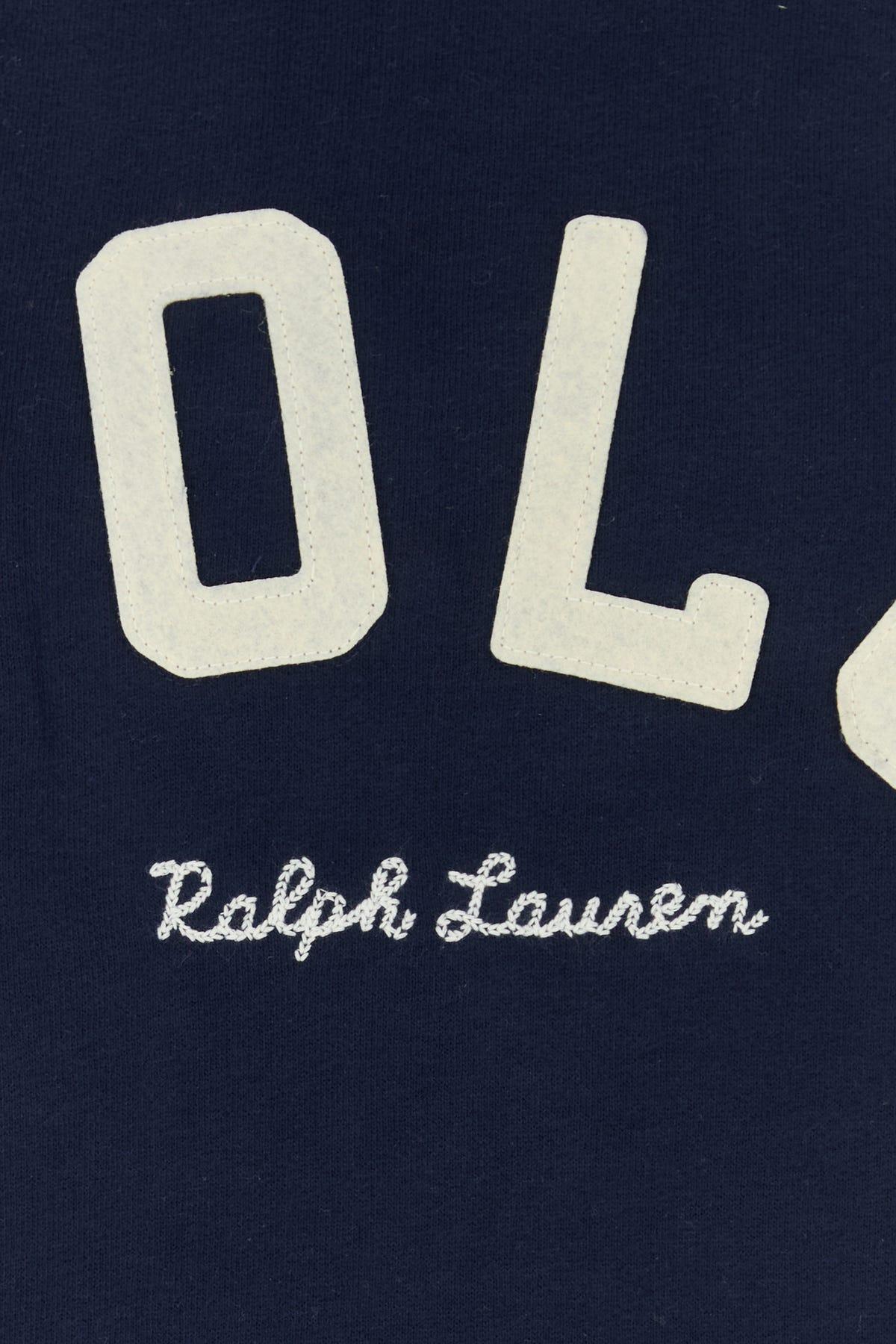 POLO RALPH LAUREN Lspohoodm2-long Sleeve-sweatshirt In Cruisenavy Product Image