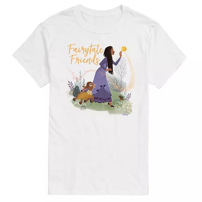 Disneys Wish Mens Fairytale Friends Graphic Tee Product Image