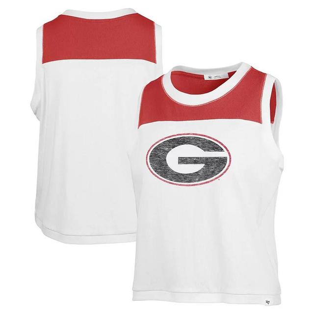 Womens 47 Georgia Bulldogs Premier Zoey Waist Length Tank Top Product Image