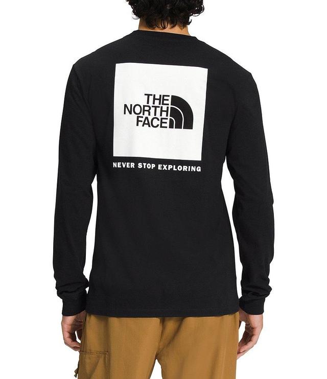 The North Face Mens Long Sleeve Box Logo Tee Product Image