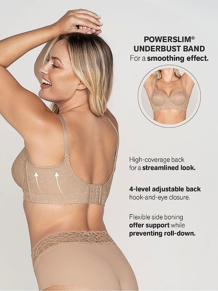 Back Smoothing Lace Full Coverage Bra Product Image