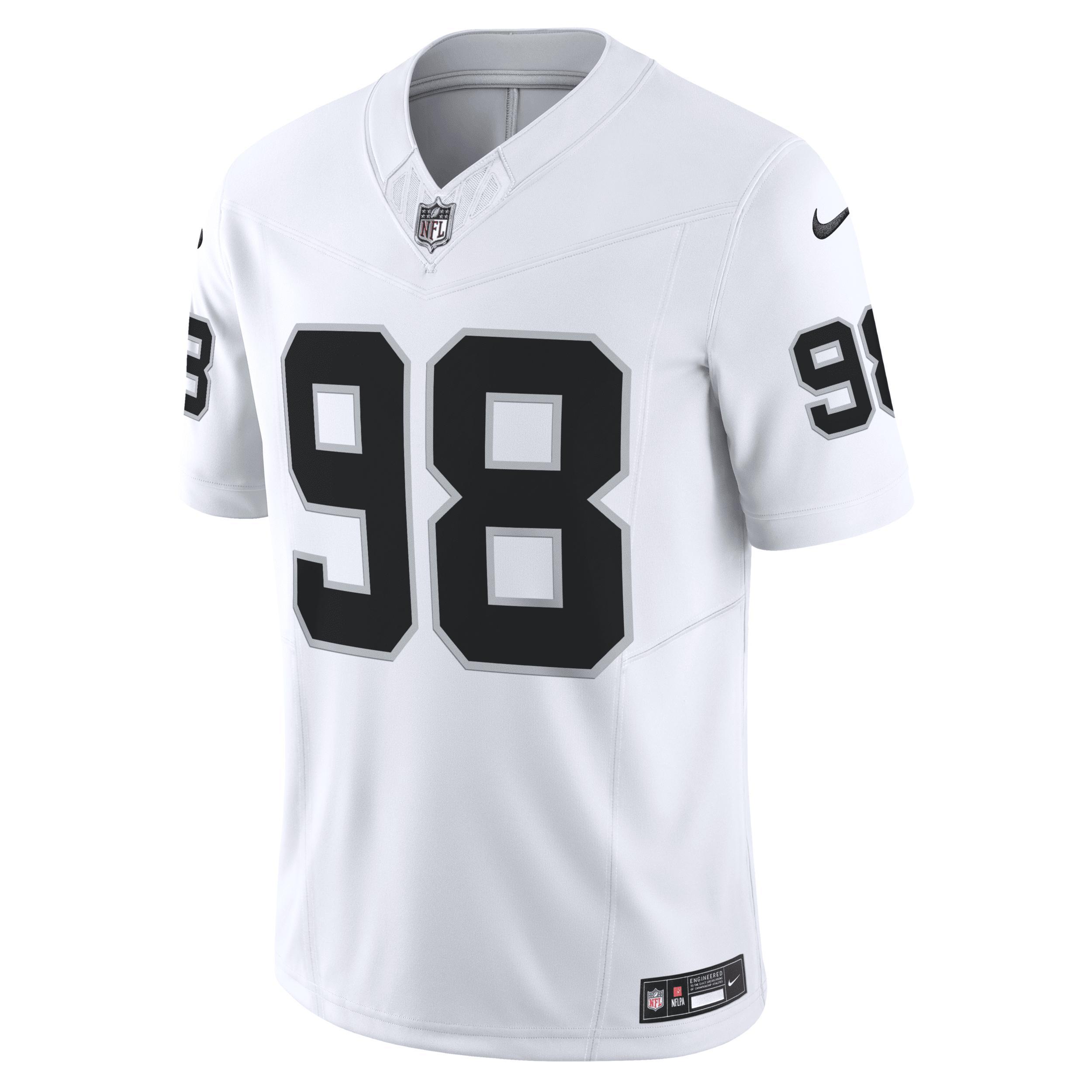 Maxx Crosby Las Vegas Raiders Nike Mens Dri-FIT NFL Limited Football Jersey Product Image