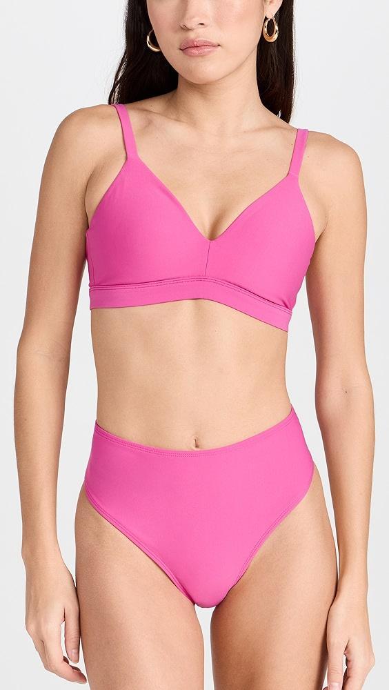 STYLEST DreamSculpt Tummy Control Bikini Bottoms Ultra Pink | Shopbop Product Image