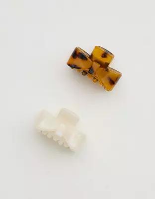 Aerie Mini Bow Clip 2-Pack Product Image