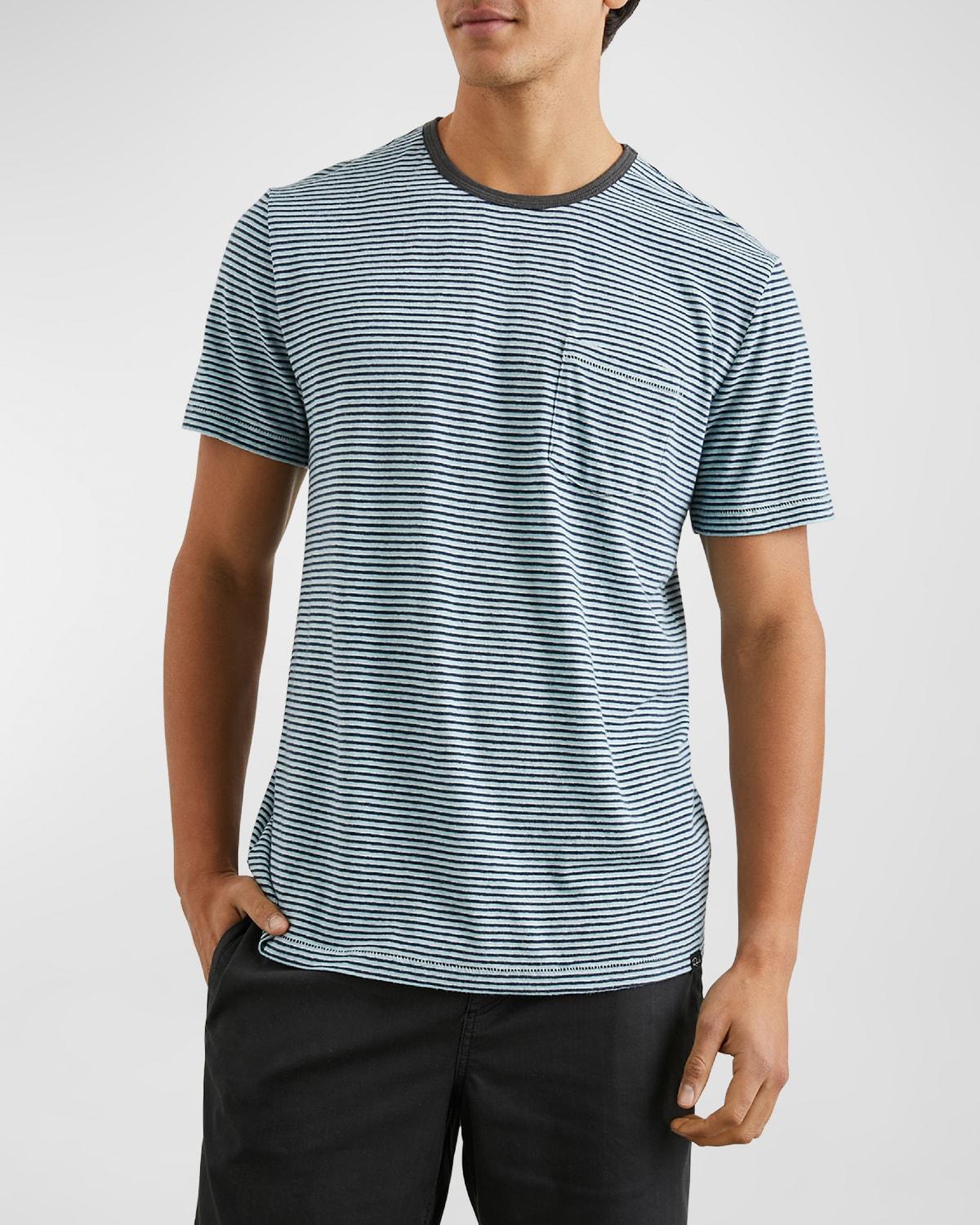 Mens Valencia Striped T-Shirt Product Image