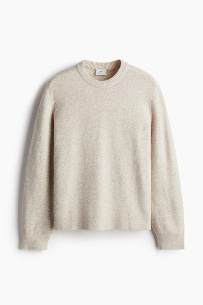 Regular Fit Fine-Knit Sweater Product Image