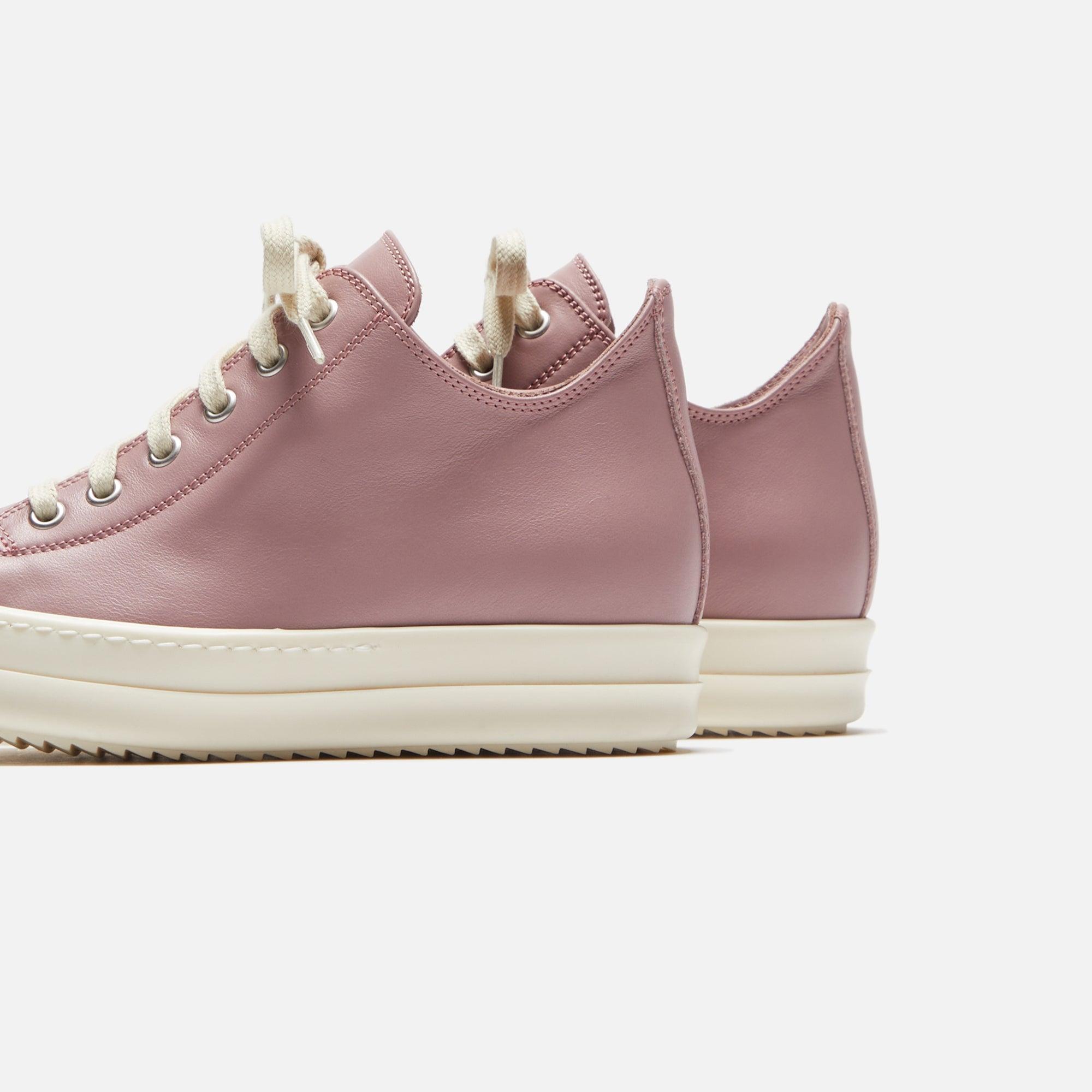 Rick Owens Low Top Sneakers – Pink / Milk Male Product Image