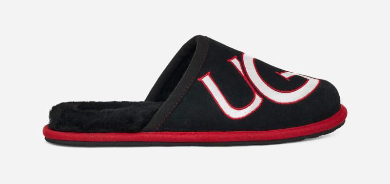 UGG Mens Scuff Logo II Sheepskin Slippers Product Image