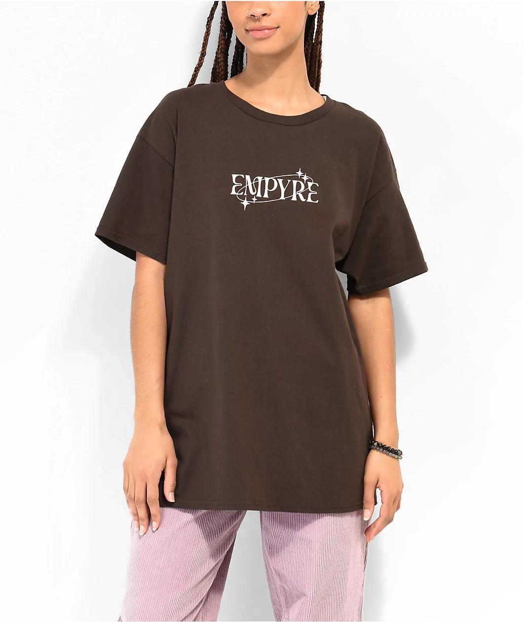 Empyre Beautiful Chaos Brown T-Shirt Product Image