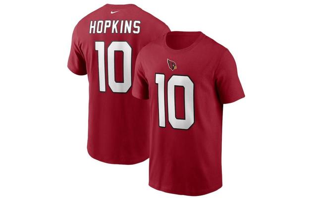 Nike Arizona Cardinals Mens Pride Name and Number Wordmark T-Shirt - Deandre Hopkins Product Image