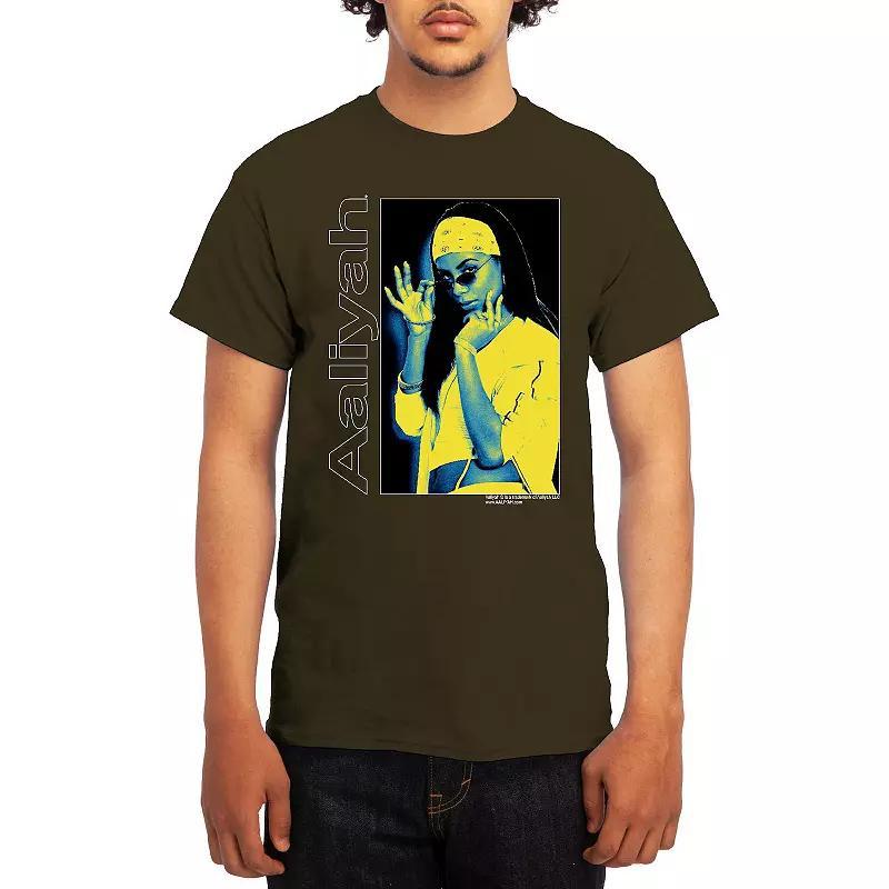 Mens Aaliyah Tee Green Product Image