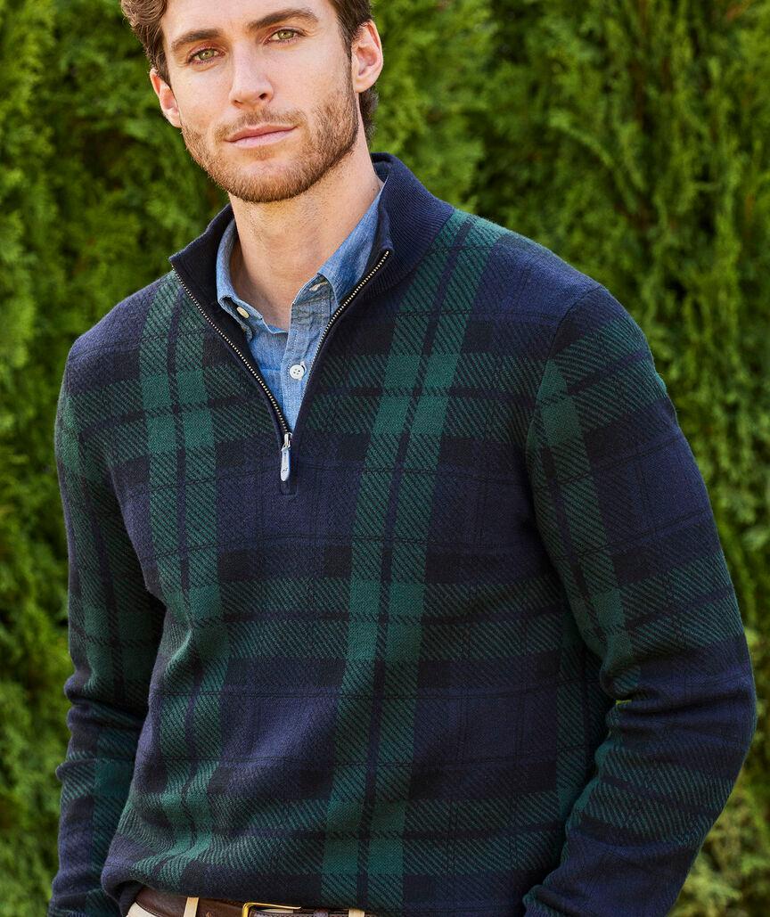 Boathouse Plaid Quarter-Zip Product Image