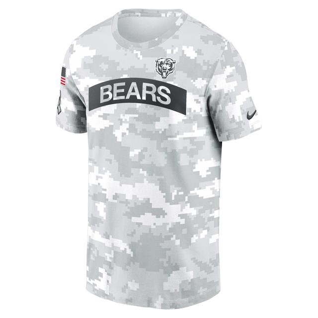 Chicago Bears Salute to Service Edge Arch Nike Men's Dri-FIT NFL T-Shirt Product Image