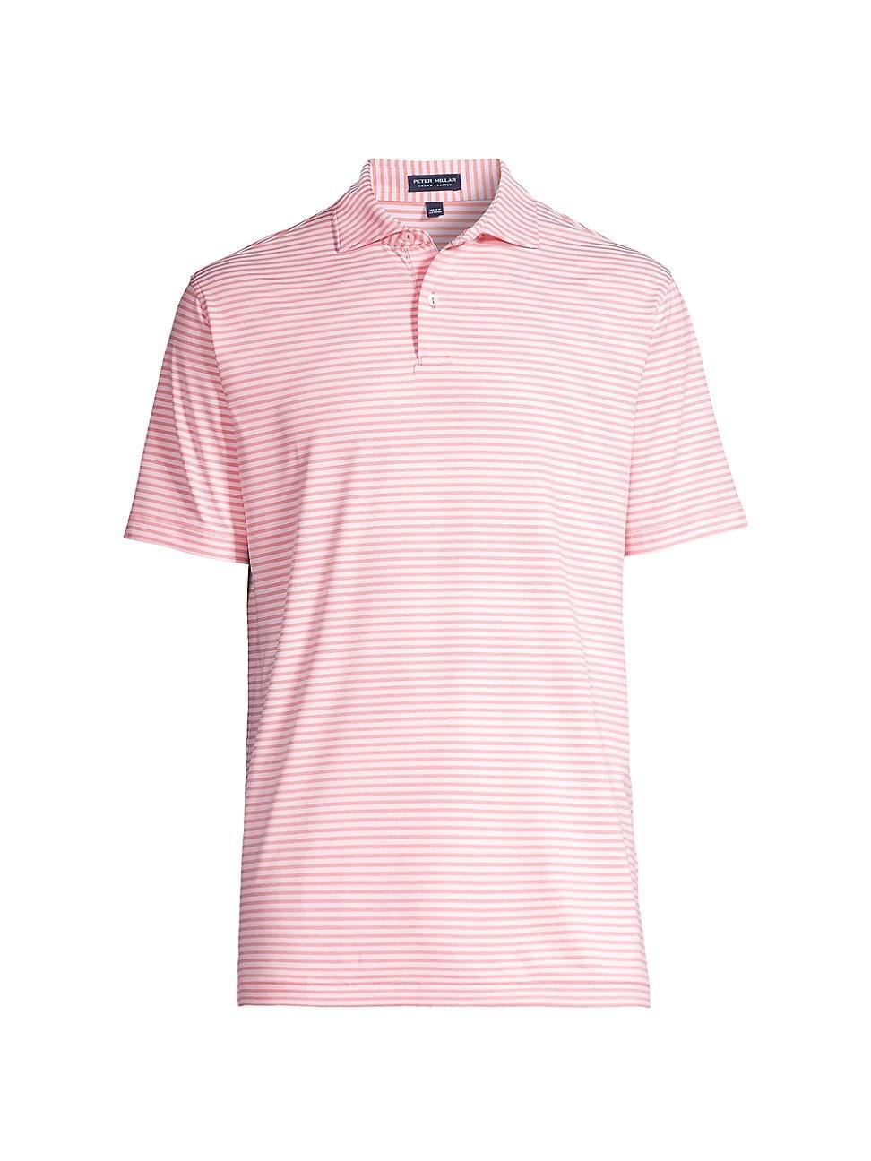 Mens Crown Crafted Sawyer Striped Polo Shirt Product Image