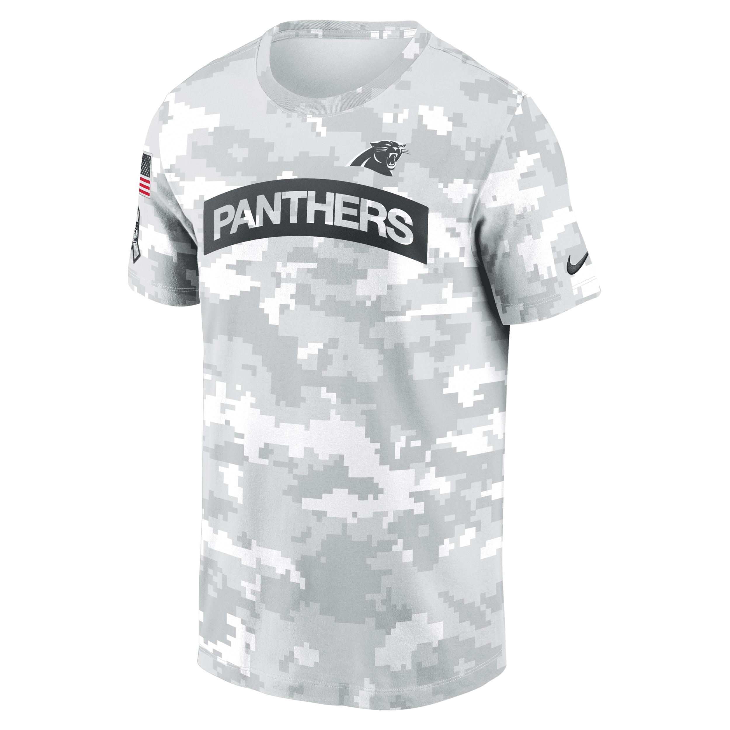 Carolina Panthers Salute to Service Edge Arch Nike Mens Dri-FIT NFL T-Shirt Product Image