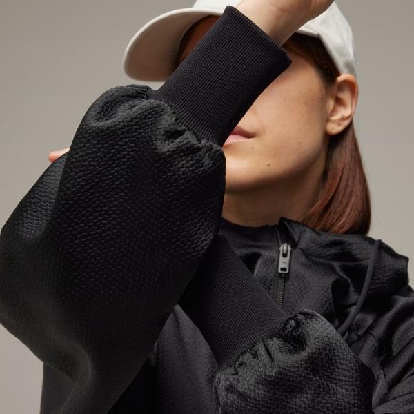 Y-3 Tech Seersucker Zip Hoodie Product Image