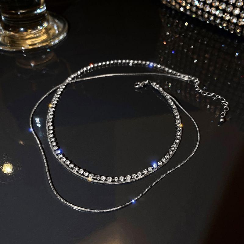 Layered CZ Necklace Product Image