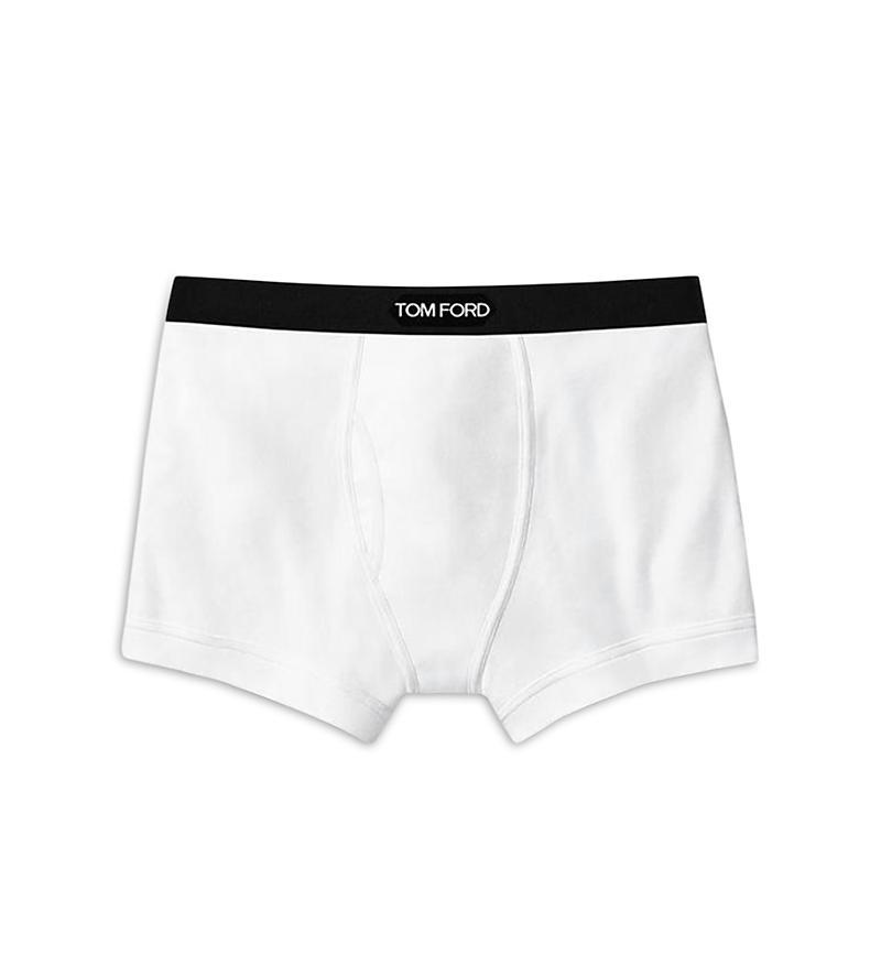 Mens Stretch-Cotton Logo Boxer Briefs Product Image