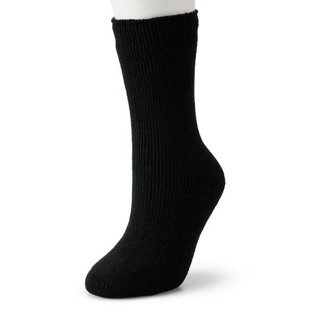 Womens Heat Holders Original 7x Warmer Solid Crew Socks Product Image