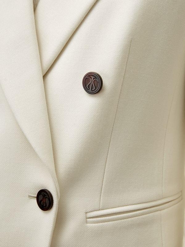 Double-Breasted Wool Blazer Product Image