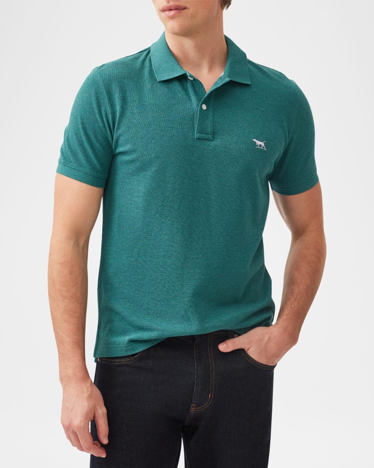 Mens The Gunn Cotton Polo Shirt Product Image