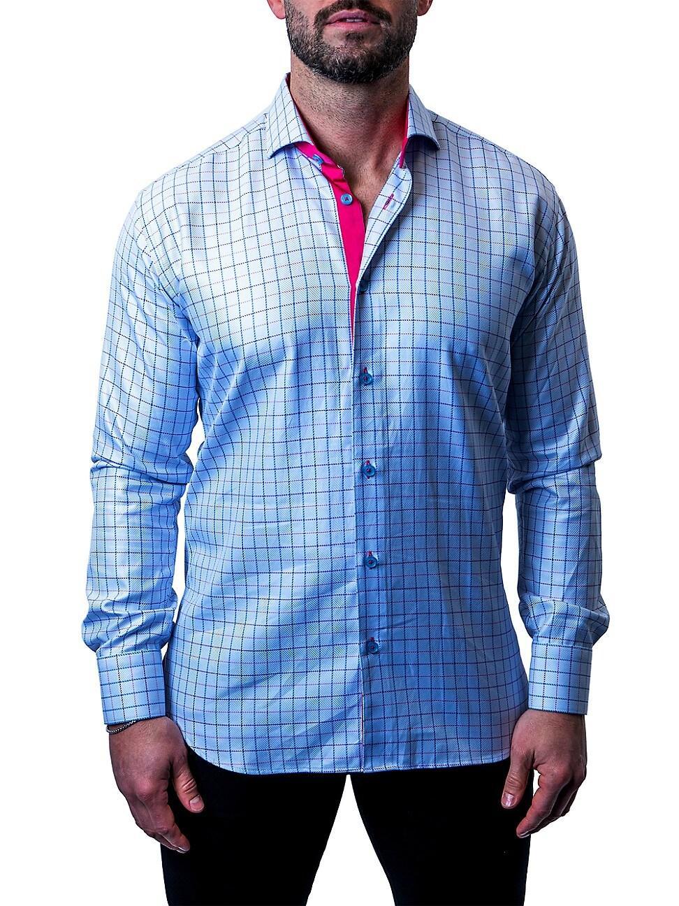 Mens Einstein Check Shirt Product Image