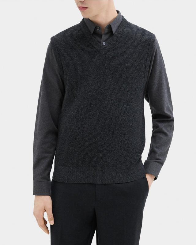 Sweater Vest in Wool-Cashmere Product Image