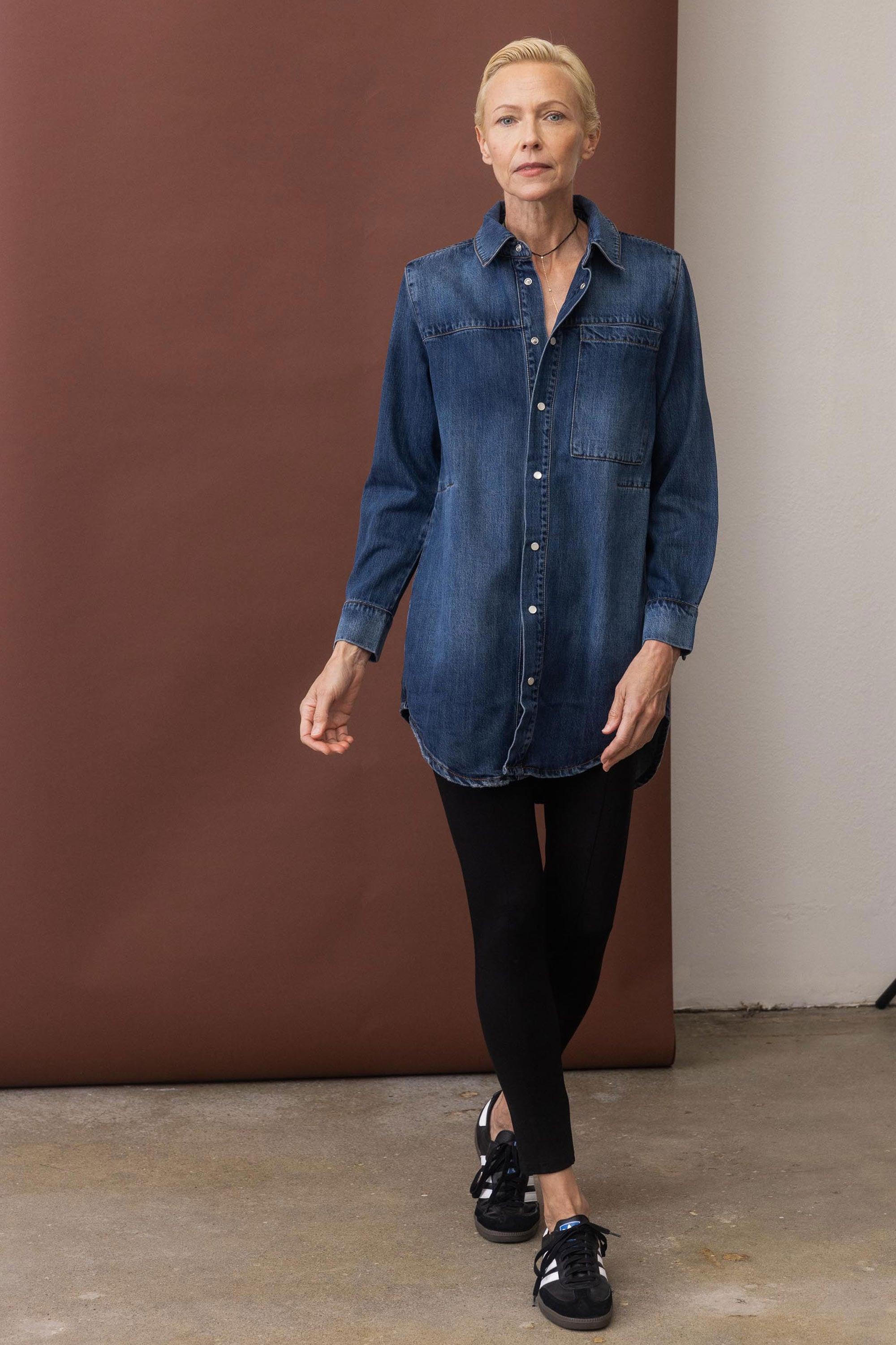 Relaxed Light Denim Tunic product image