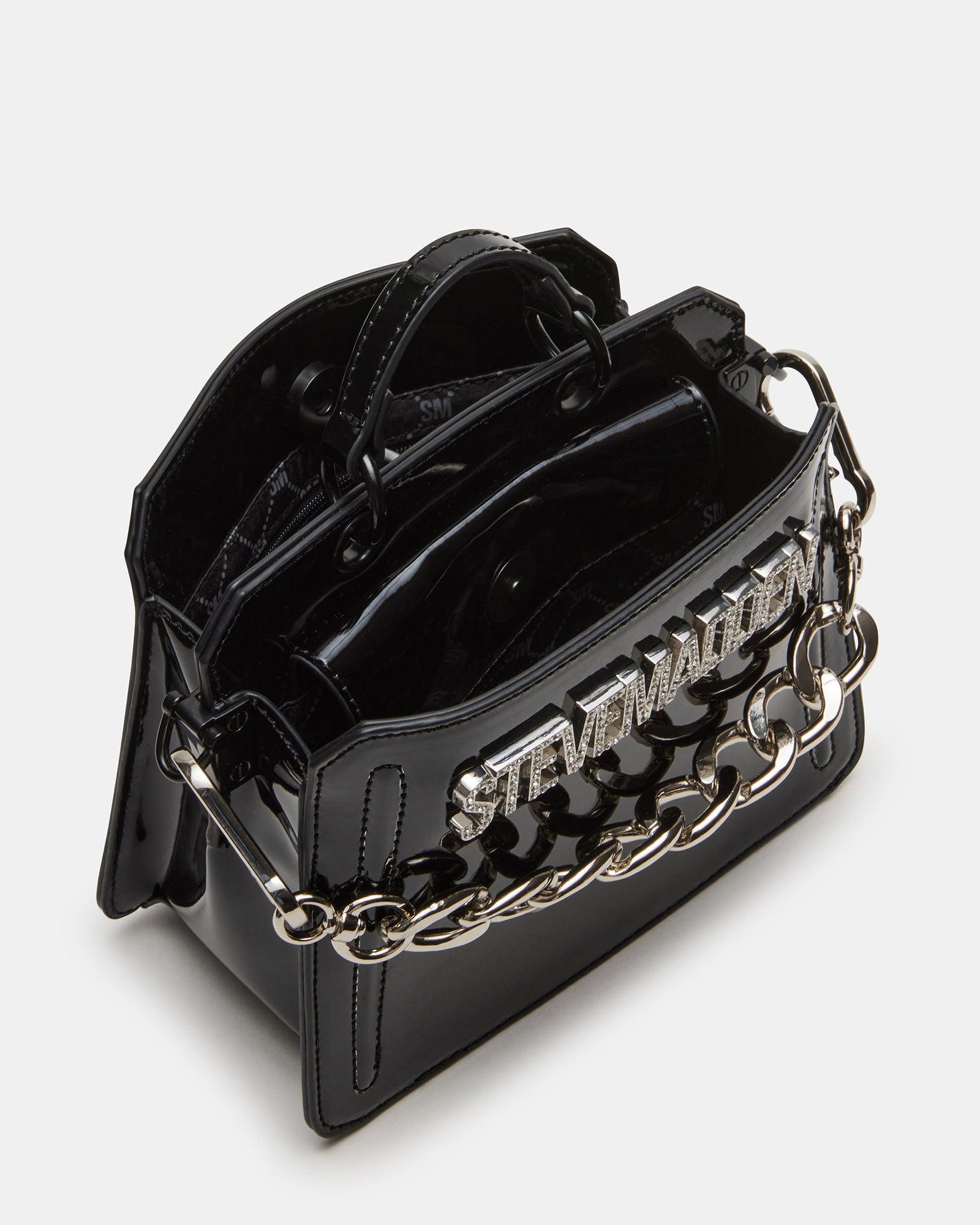 EVELYN MINI BAG BLACK PATENT Female Product Image