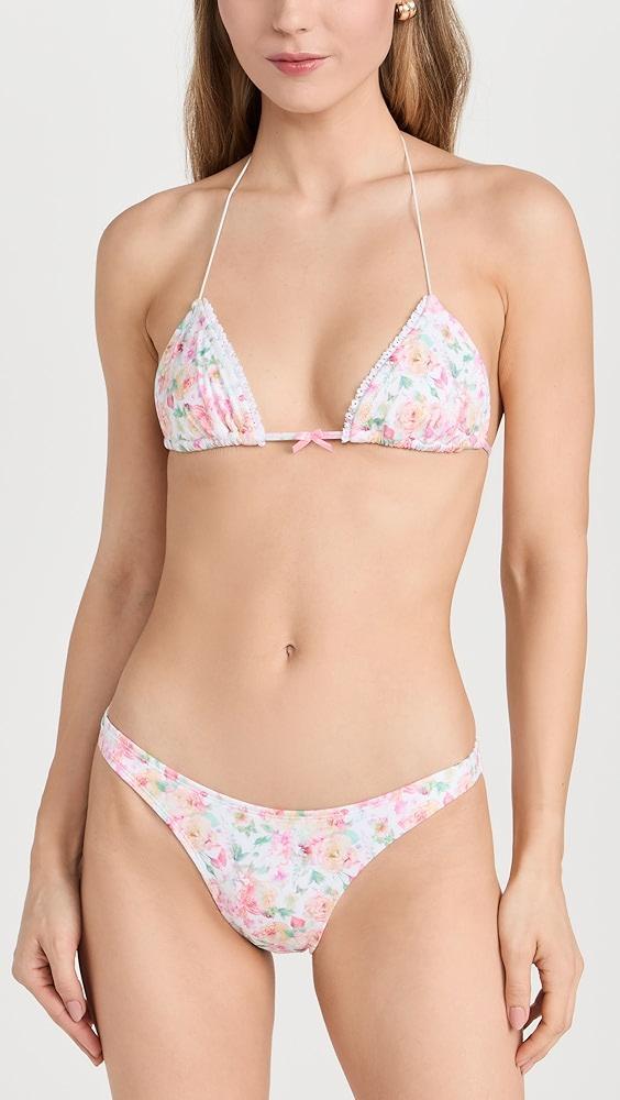 Bananhot Flora Bikini Top | Shopbop Product Image