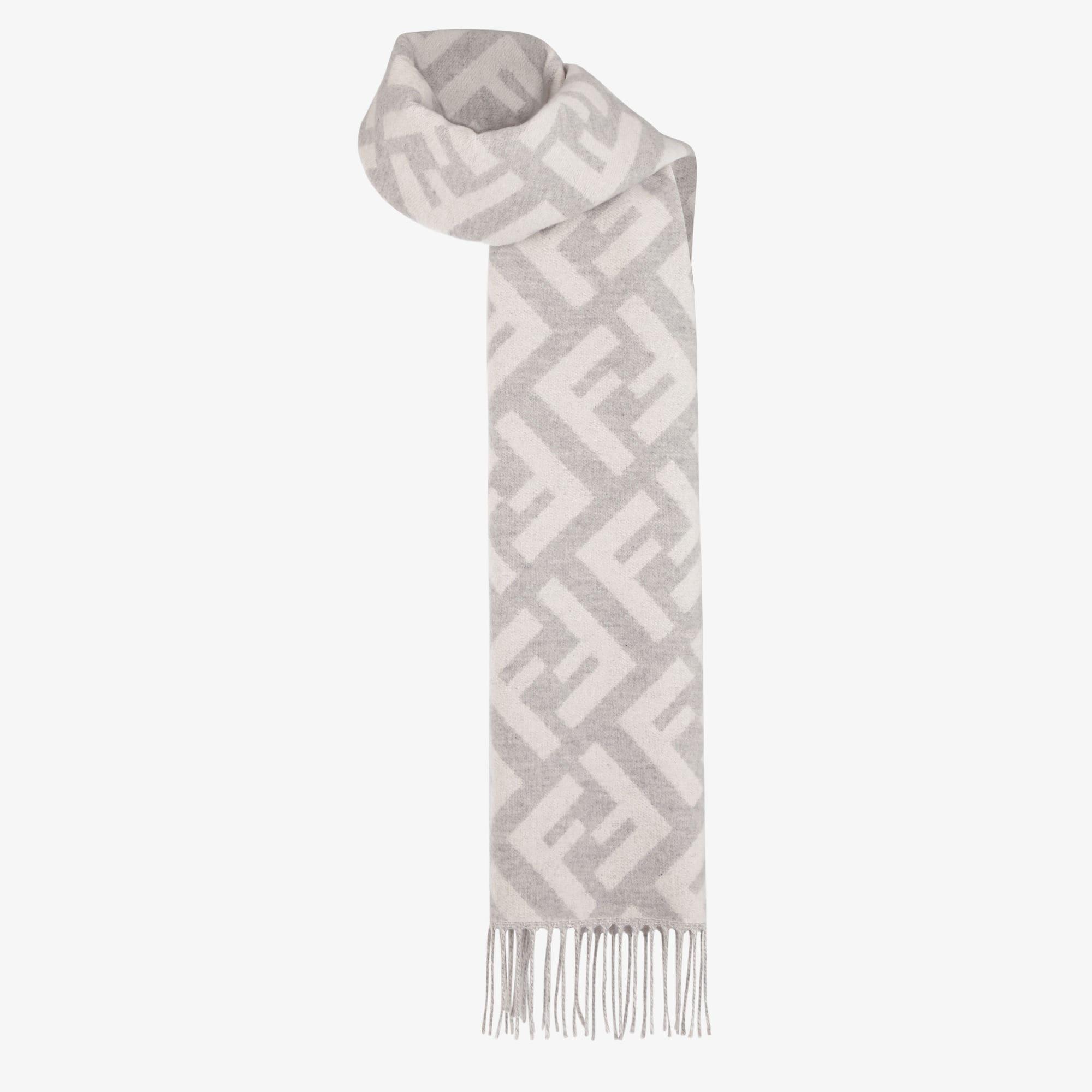 FF ScarfPale gray cashmere scarf Product Image