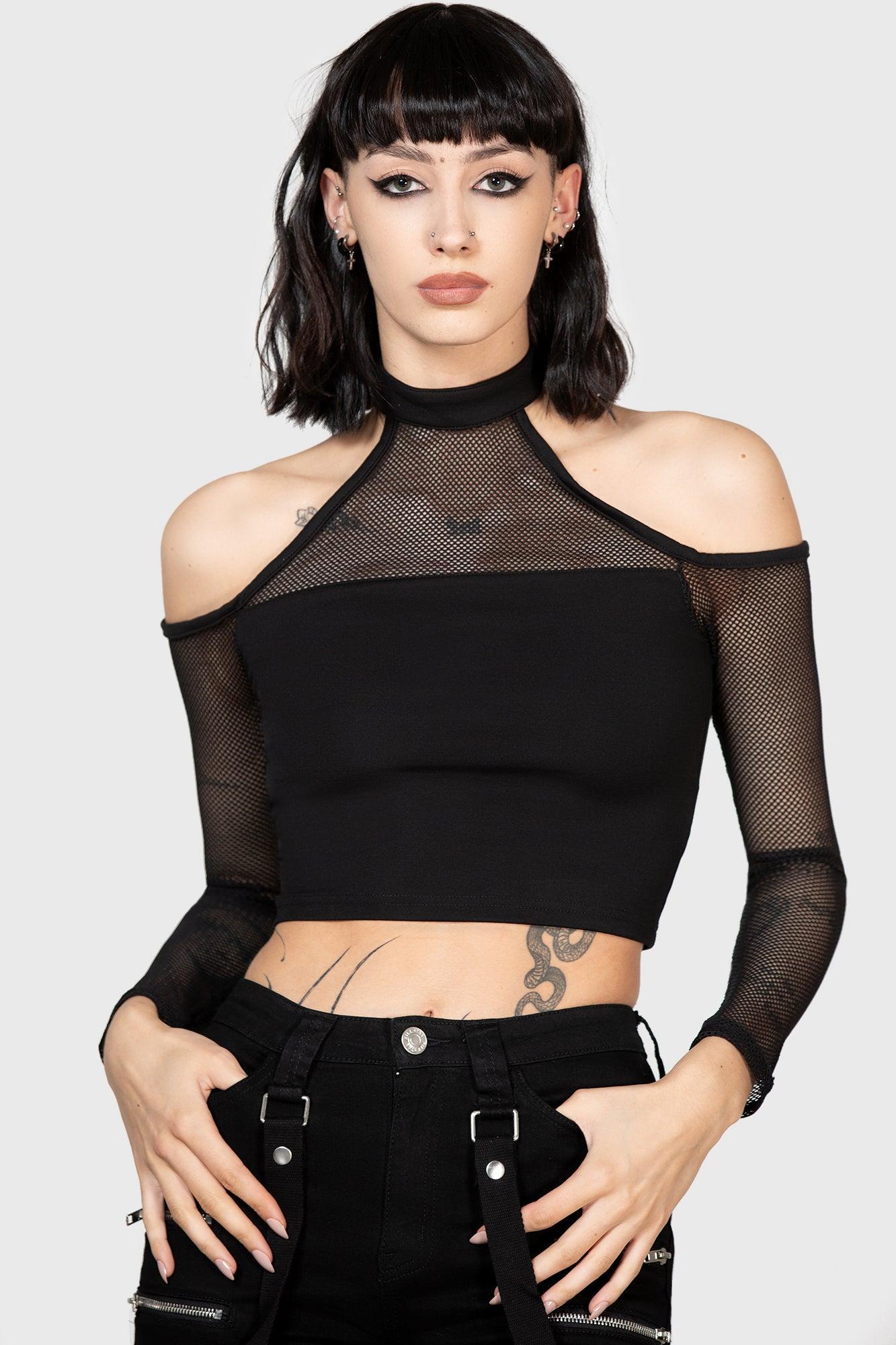 Nightcall Fishnet Top Female Product Image