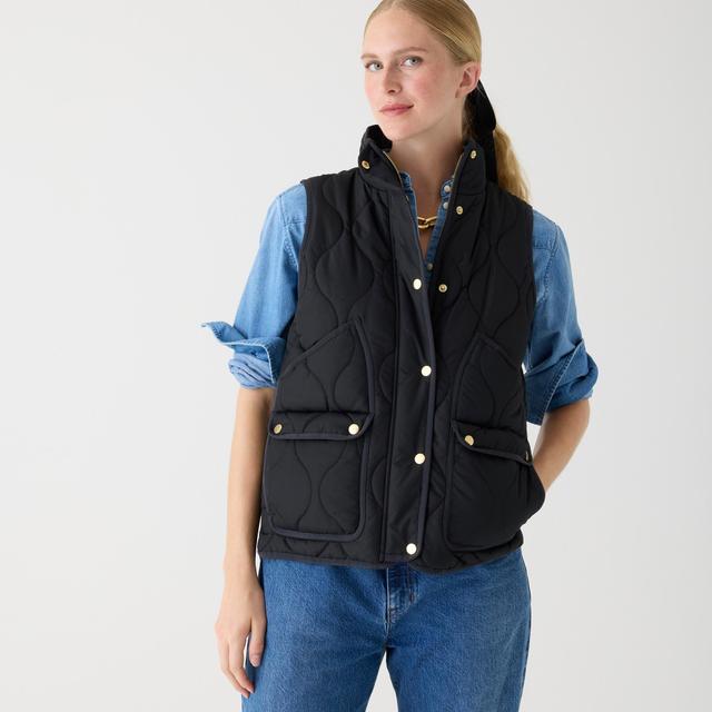 New quilted excursion vest Product Image