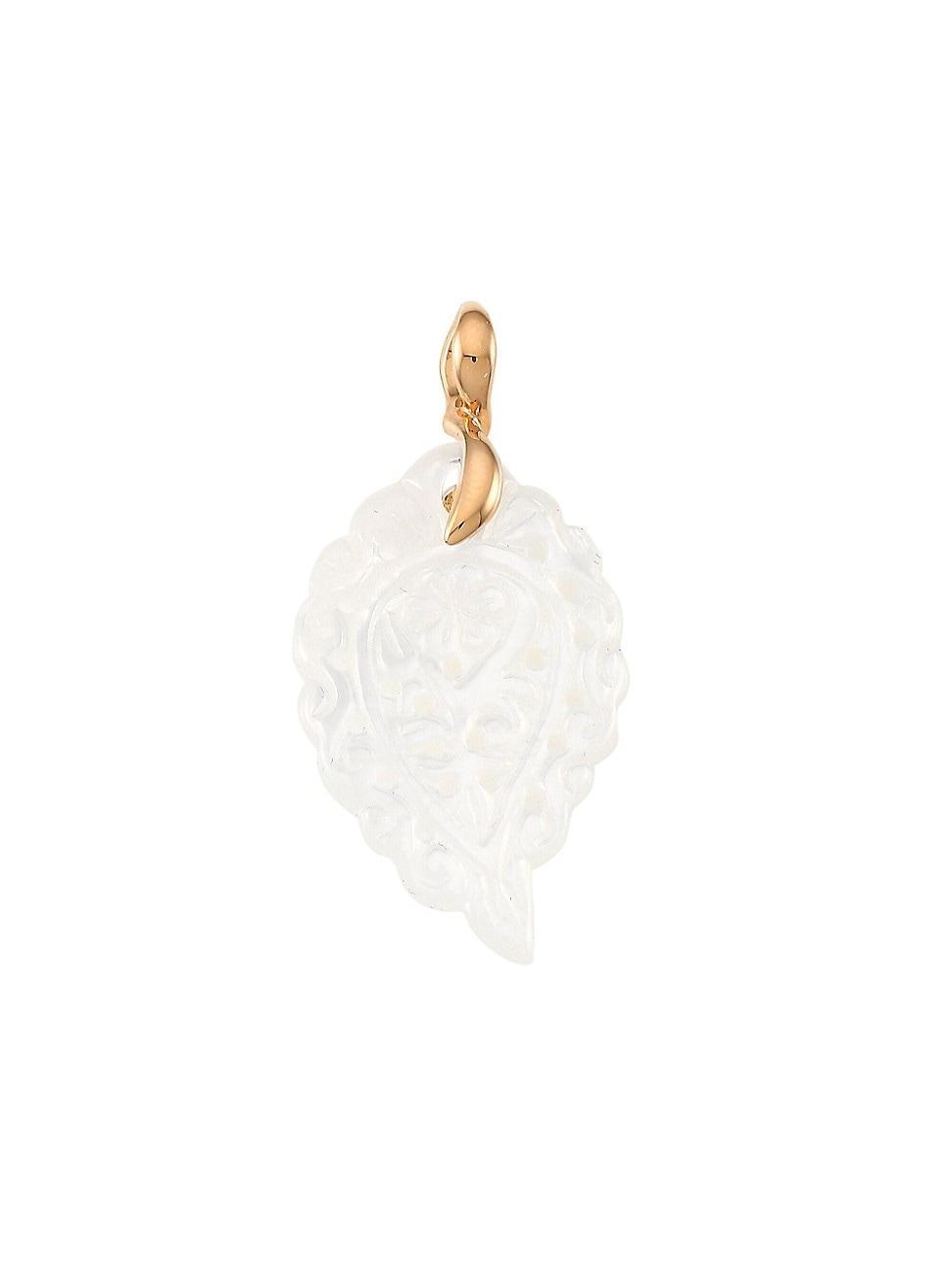 Womens India 18K Rose Gold & White Mother-Of-Pearl India Small Pendant Product Image