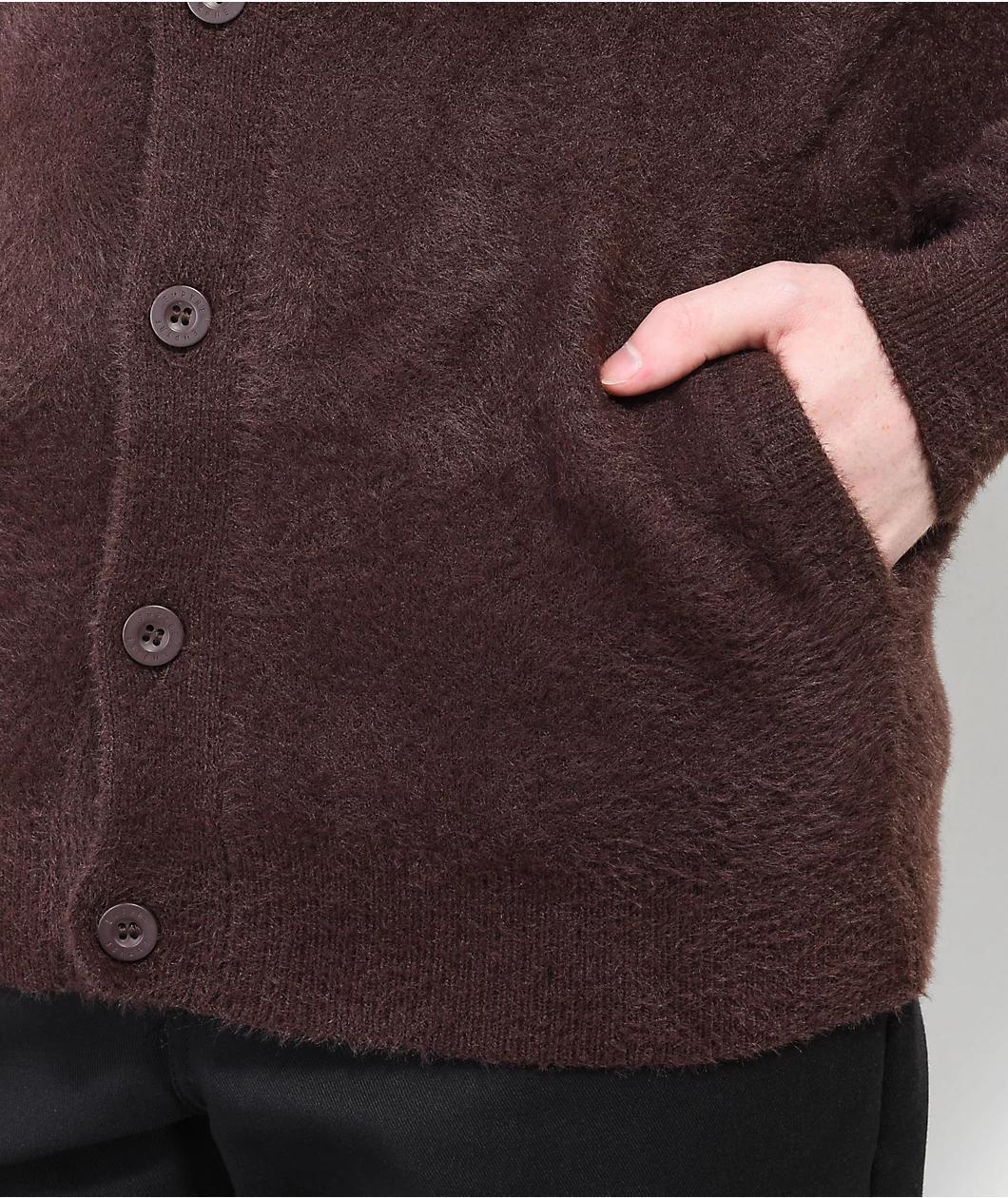 Empyre Frizzle Brown Cardigan Product Image