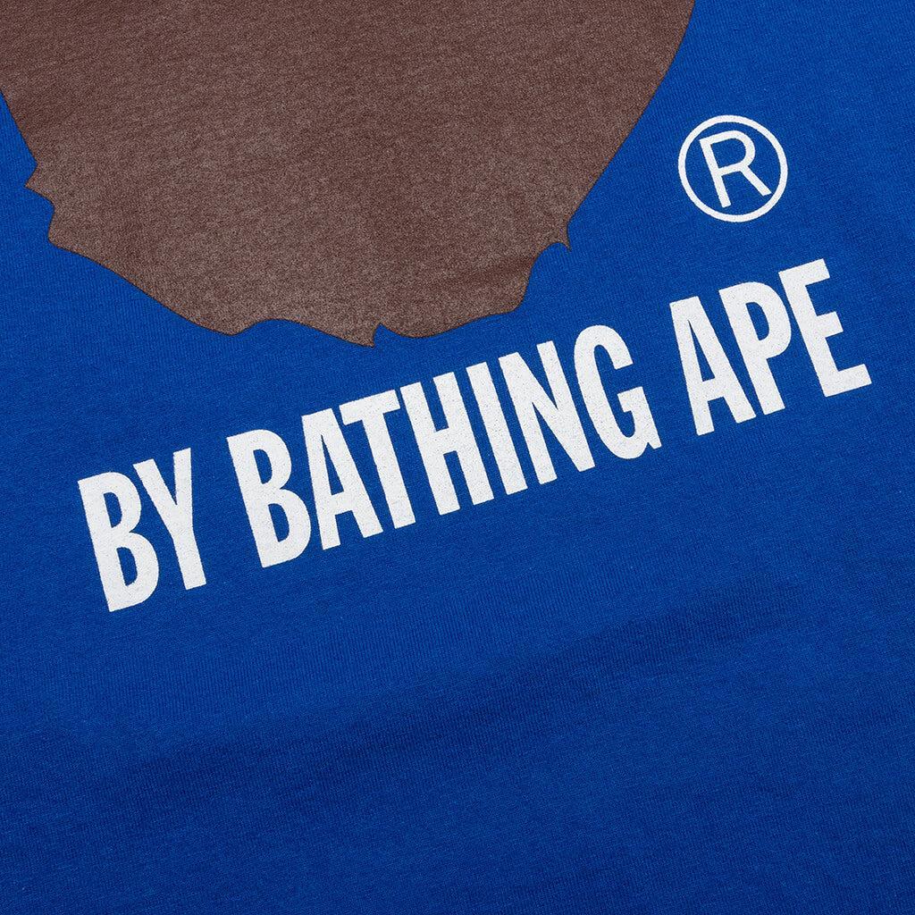 By Bathing Ape L/S Tee - Blue Male Product Image