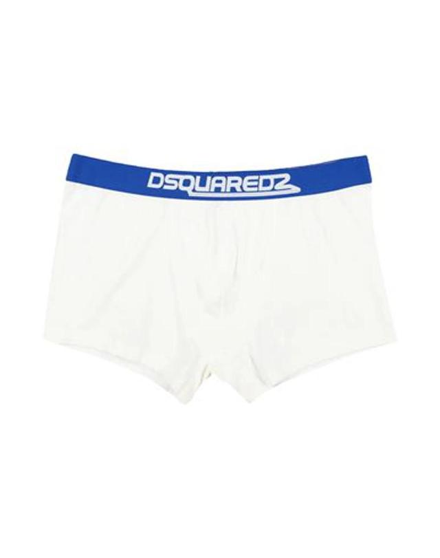 DSQUARED2 Man Boxer White Size Xs Cotton, Elastane Product Image