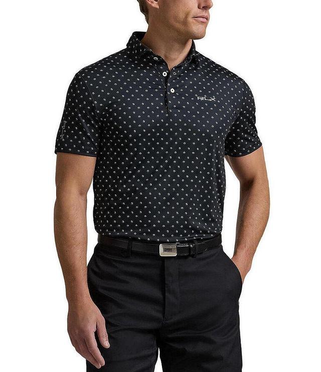 Polo Ralph Lauren RLX Golf Deco Print Performance Stretch Short Sleeve Polo Shirt Product Image