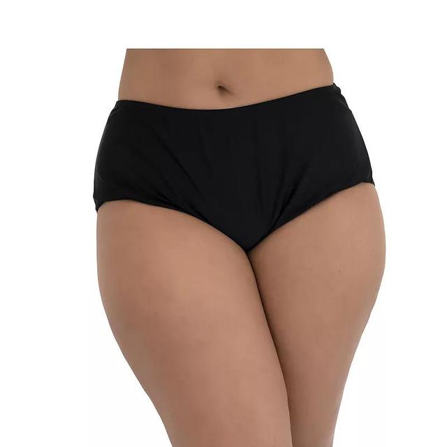 Plus Size Fit 4 U Swim Briefs, Womens Product Image