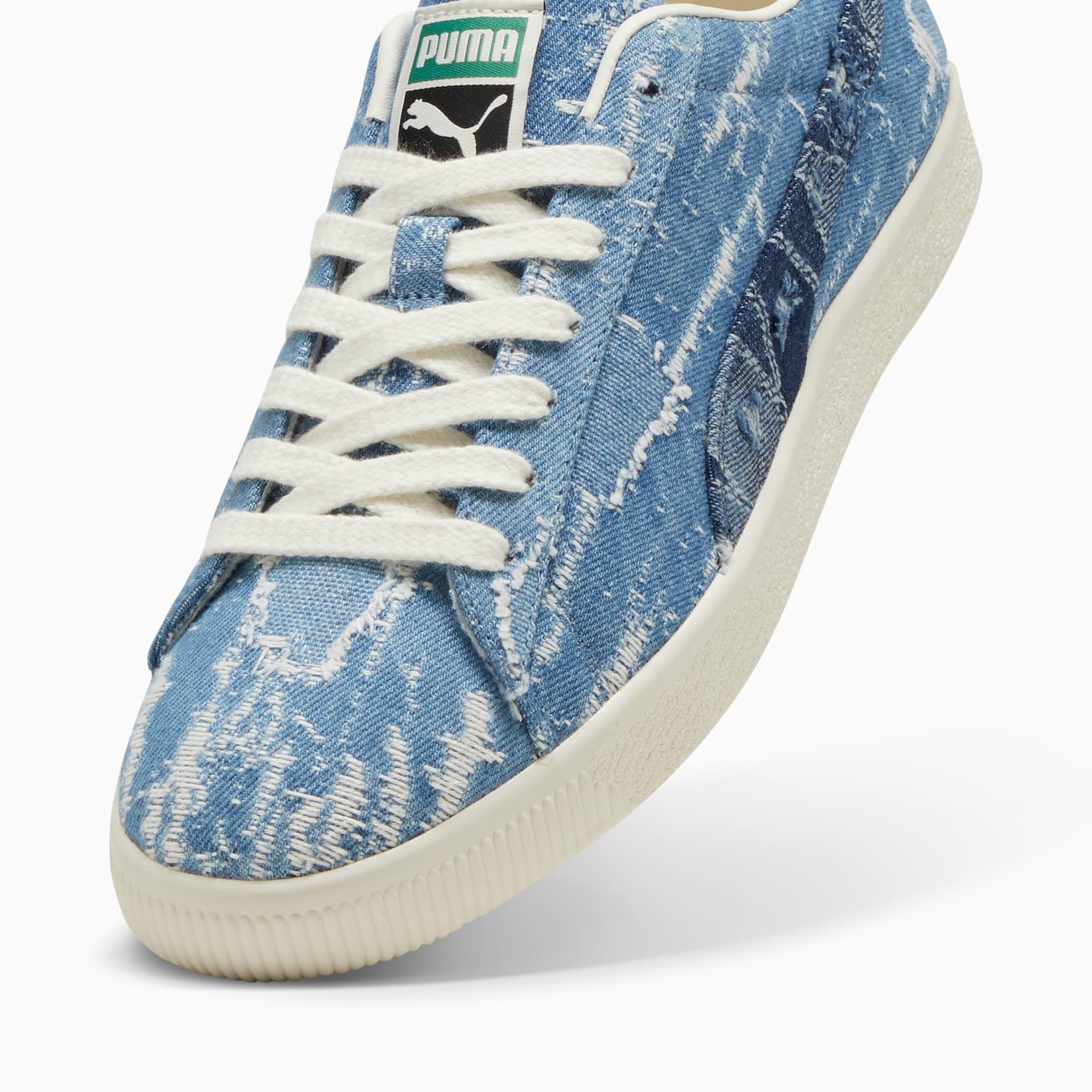 Clyde Denim Sneakers Product Image