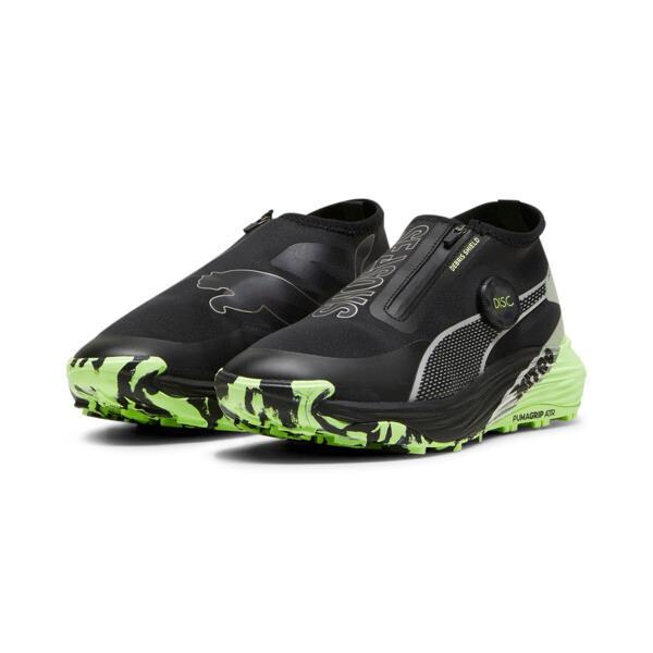 PUMA SEASONS Voyage NITROâ¢ 3 Disc Trail Running Women's Shoes in Black/Fizzy Apple/Silver Product Image