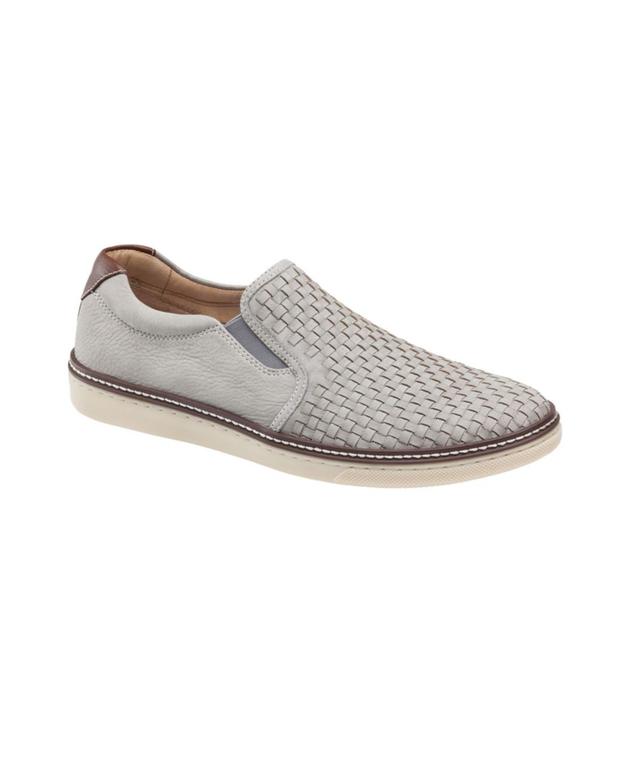 Johnston  Murphy Mens McGuffey Suede Woven Slip Product Image